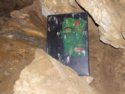 Obrazy byly předem zataveny do vodotěsných pouzder.