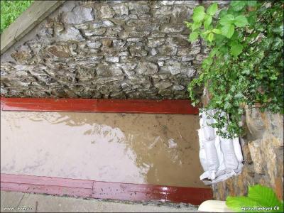 Povodně v Teplicích nad Bečvou, květen 2010