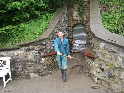 Povodně v Teplicích nad Bečvou, květen 2010