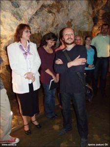 Výstava Michala Trpáka Zpátky do jeskyně v ZAJ, 2013