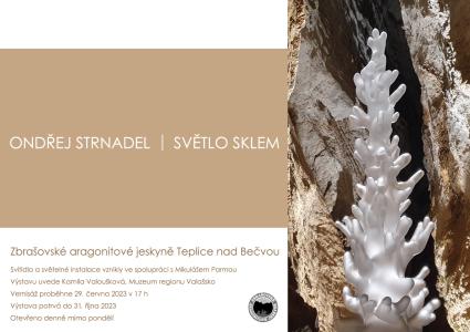 Ondřej Strnadel ve Zbrašovských jeskyních