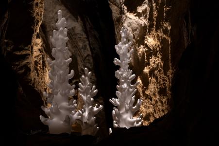 Výstava Světlo sklem Ondřeje Strnadela, léto 2023