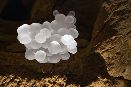 Výstava Světlo sklem Ondřeje Strnadela, léto 2023