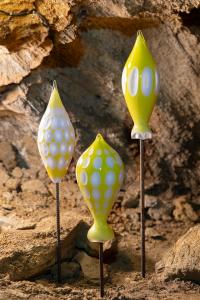 Výstava "Voda / sklo / voda" ve Zbrašovských jeskyních, léto 2024