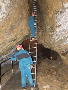 Výměna anemometru. Foto Pavel Sencovici