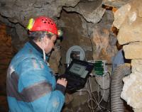 Údržba ventilátorů odsávání. Foto Slavomír Černý