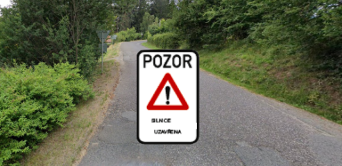 Uzávěrka silnice